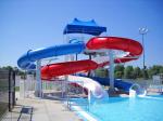 Water Park Fiberglass Swimming Pool Toys Kids Game Fiberglass Slide