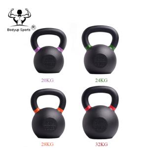 China Powder Painting Fitness Equipment Kettlebells Competition Cast Iron Kettlebell wholesale