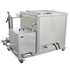 China 540L 28kHz Heat Exchanger Cleaning Tank 142 Gallon SS wholesale