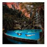 Prefabricated Outdoor Pool Acrylic Luxurious plexiglass Steel Structure Swimming