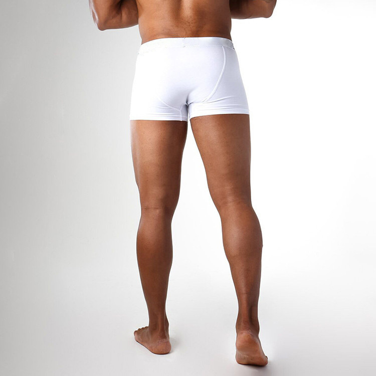 Custom High Quality Gym Briefs Boxers Men Mid Rise Two Tone Color Teen Boys Cotton Underwear