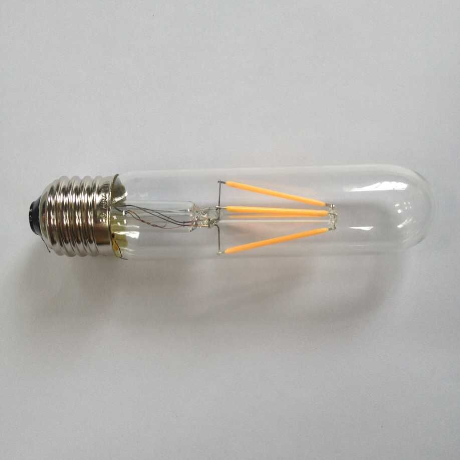 T10 tubular bulb dimmable filament LED 3.5Watt E26/E27 220Volt 120V 2100K