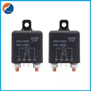 China 200A High Current Automotive Relay 12V 24V Preheating Relay Car Starter Relays wholesale