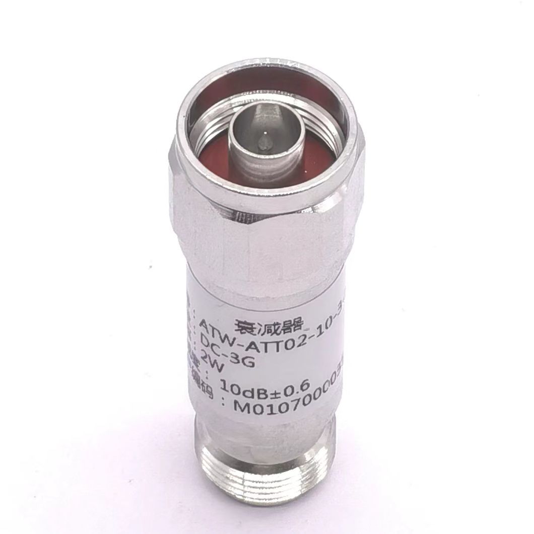 High Quality SMA 10dB Fixed Attenuator, 2W DC-6GHz 3dB 6dB 10dB 15dB 20dB 30dB 40dB Attenuator Adjustable Attenuator