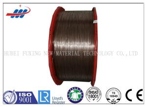 China Professional Copper Coated Steel Wire 0.78mm / 1.0mm For Car And Truck Radial Tire wholesale