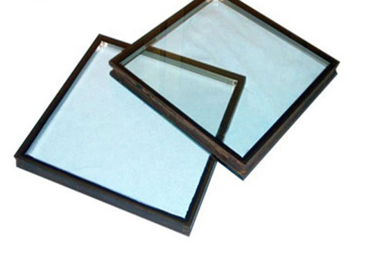 Flat 8-10mm Tempered Solar Control Low E Glass Triple Silver Tet170