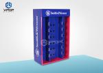 Cardboard Floor Pegboard Retail Display Rack For Sunglasses