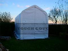 China 3.5m wide,Low cost Boat Shelter Tent,Outdoor Storage Tents,Fabric Shelters wholesale