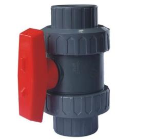 China Seat tightness U PVC Connector 240PSI Cast Iron Ball Valve wholesale