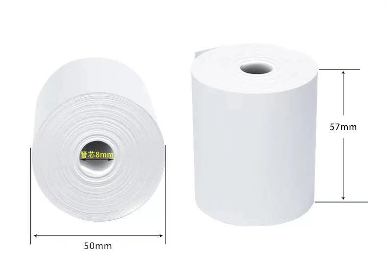48gsm 52gsm 55gsm 58gsm 61gsm OEM Thermal Credit Card Paper