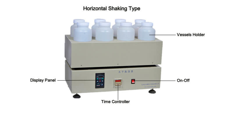 2L Horizontal Shaker Machine