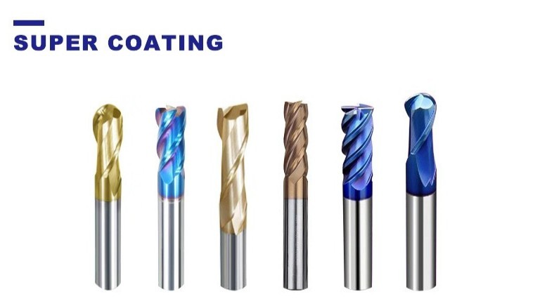 1 Inch Precision Custom Square End Mill 55 Hrc 65 Hrc Milling Tools