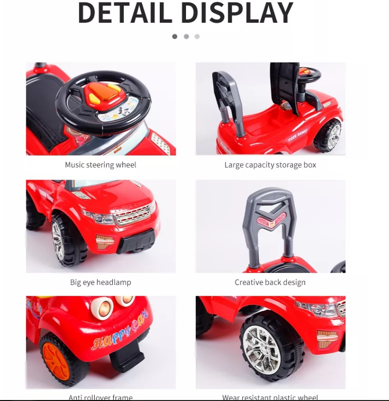 Ride On Car Kids Electric 24v 4x4 with Music and 4 Wheels Product size 65*32*50cm