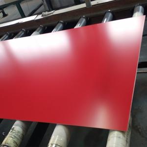 China ROHS Building Facades Aluminum Solid Panel Lightweight Red Aluminum Sheet Metal wholesale