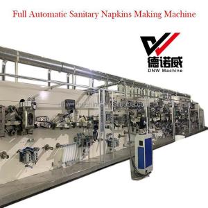 China Women Hygienic Tampons Sanitary Pads Manufacturing Machine Auto Splicing wholesale