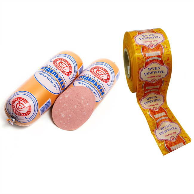 Colorful Printed Artificial Sausage Shell For Meat Sausages