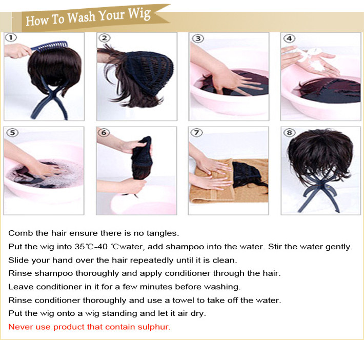 Girls Straight Synthetic Hair Wigs Ombre Color 18inch - 20inch