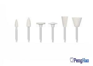 China 4 - 13mm Diameter Dental Abrasive Tools , Efficient Silicone Rubber Polishing Burs wholesale