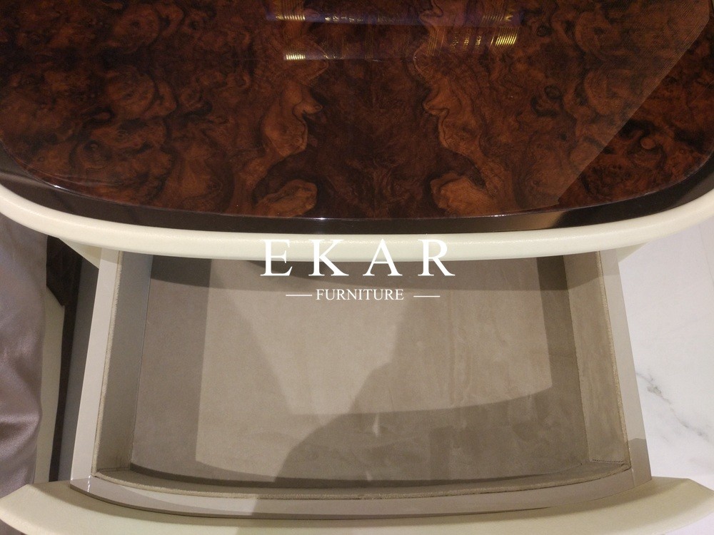 Hot sale faux leather bedside table W001B11