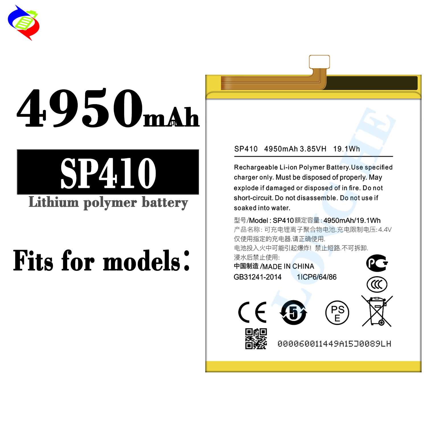 RECHARGABLE Black Battery for Nokia C20 Plus TA-1388 1380 Guaranteed Performance