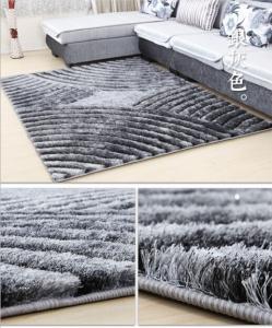 China SHIMAX 5D Popular/Modern Polyester Shaggy Carpet for Living Room wholesale