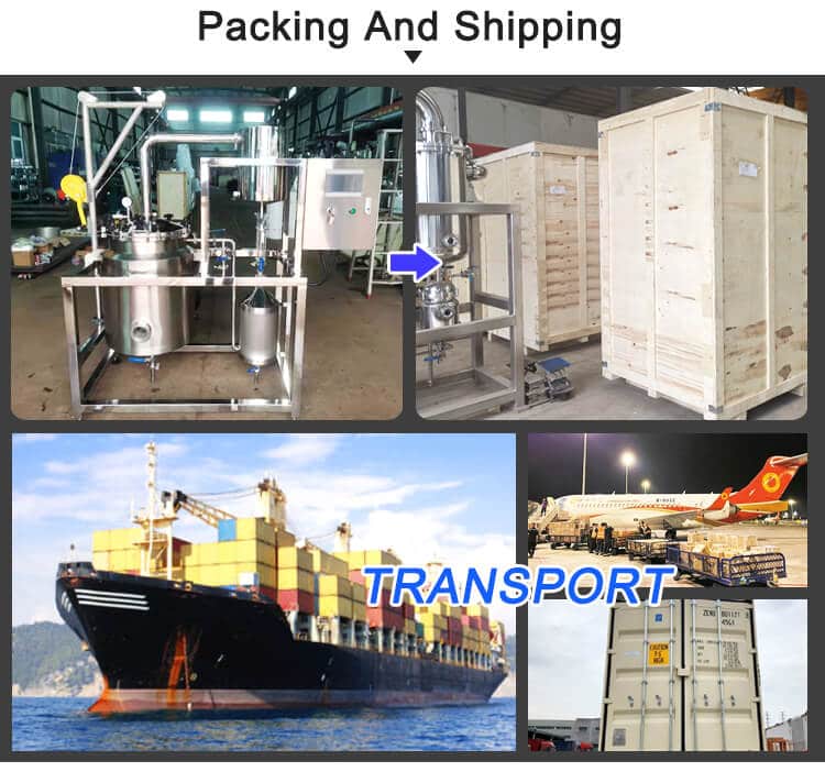 essential oil extraction equipment package