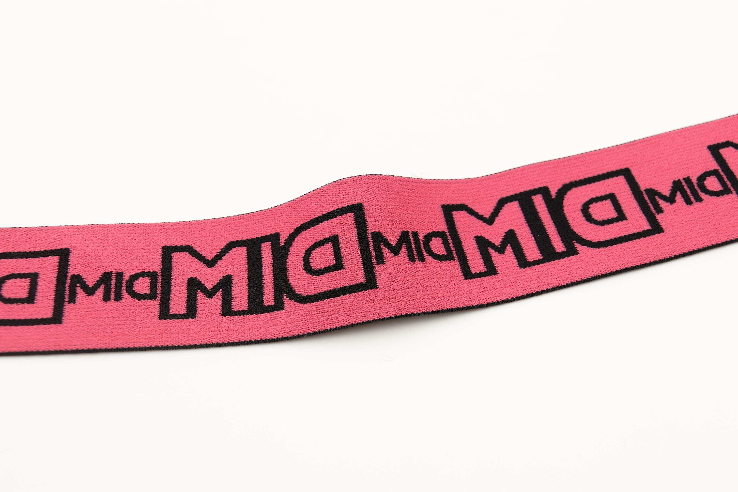 Factory Underwear Waistband Soft Durable Jacquard Ribbon Customized Pattern Color Elastic Band webbing tape