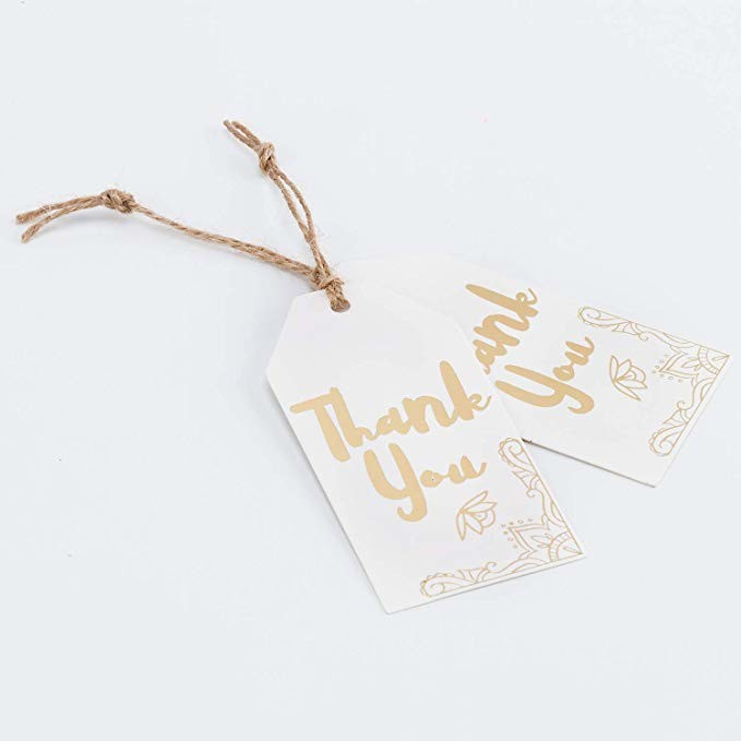 Recyclable Material Self Adhesive Labels Paper Hang Tags For Clothing