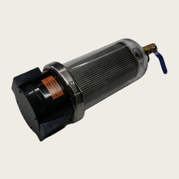 Sprinkler Truck Water Filter Assembly: Decontaminates High-Pressure Pump Inlet, Stainless Steel Filter + Easy Replacement