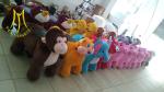 Hansel wholesale kids indoor coin operated moving horse toys for kids