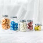 Empty Round Honey Jam Glass Pickle Jar 250ml 300ml 380ml