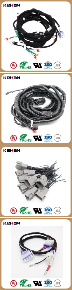 Auto Touch Button Emergency Switch Assembly Cable with 4 Pin Connector Wire Harness