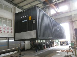 China Black Liquid Asphalt Storage Tanks Insulated Hot Asphalt Heating Tank wholesale