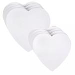 Wall Decor Blank Stretched Canvas For Oil Painting Heart Shaped DIY Romantic