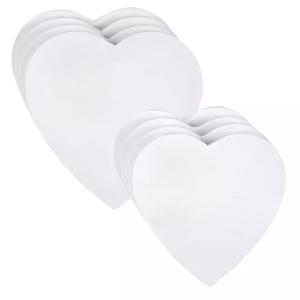 China Wall Decor Blank Stretched Canvas For Oil Painting Heart Shaped DIY Romantic Type wholesale