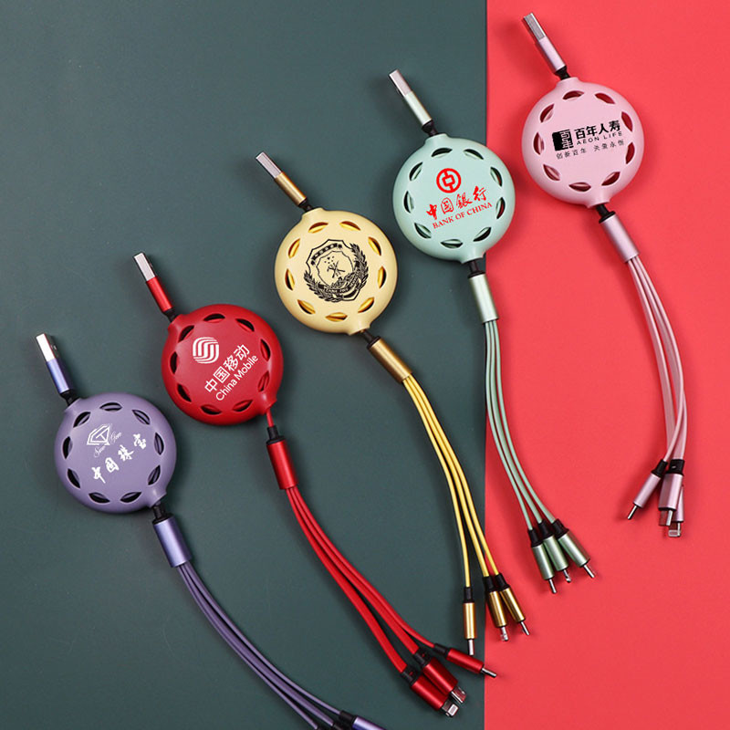 2.8A Max Current 3.3ft Universal USB Cord Quick Charging Custom Logo