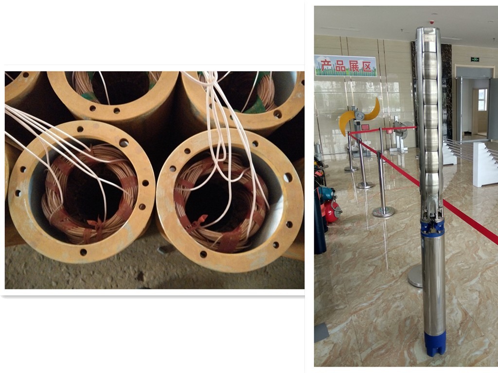 Easy Installation Submersible Borehole Pumps Energy Saving For Water Drainage