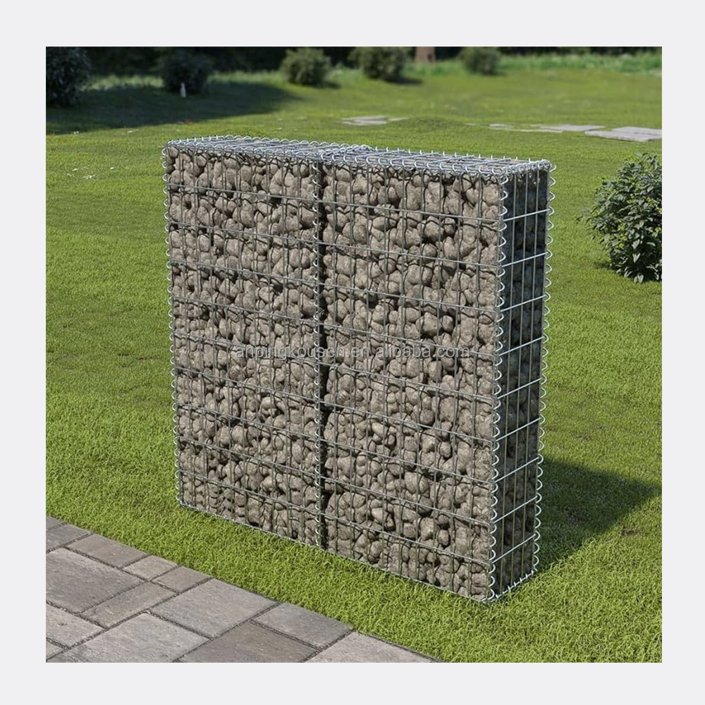 Galvanized Welded Gabion Boxes Wire Mesh Baskets Stone Cage for Custom Requirements