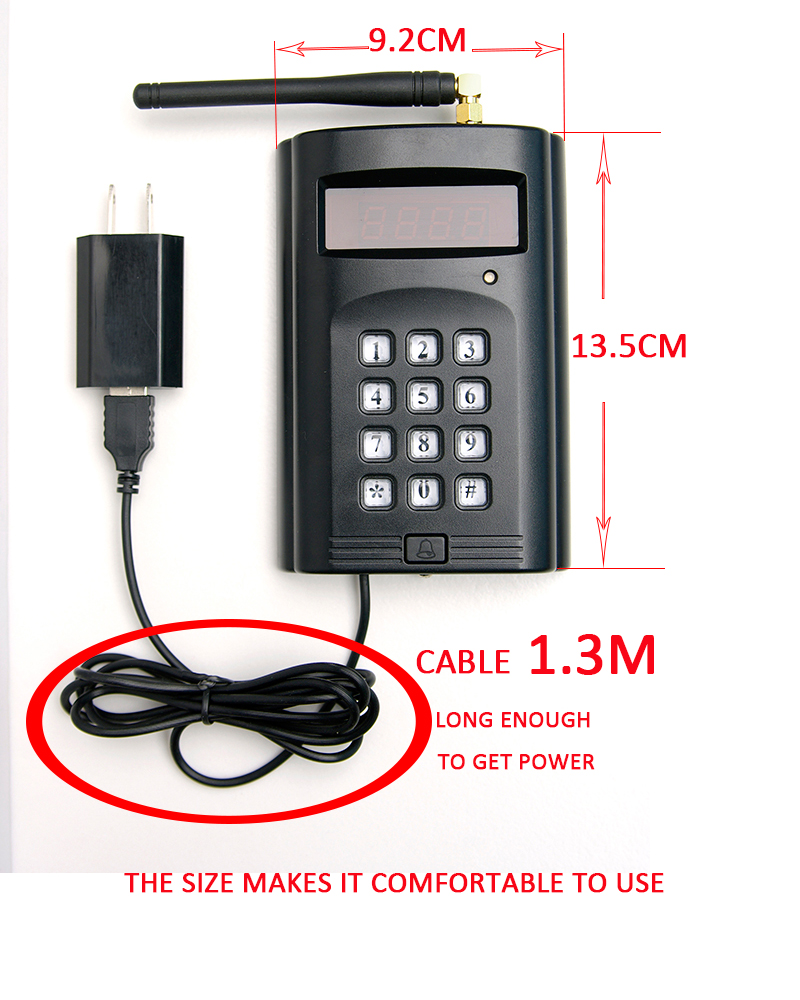 Wireless RF keyboard transmitter C910