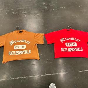 China 100% Cotton Cropped Oversized T Shirt Mens Distressed Crop Tee Applique Embroidery Patchwork wholesale