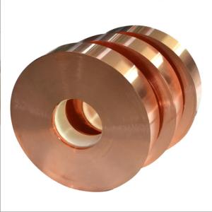 China Metal Brass Copper Strip Coil Rolls Durable 100mm C10300 wholesale
