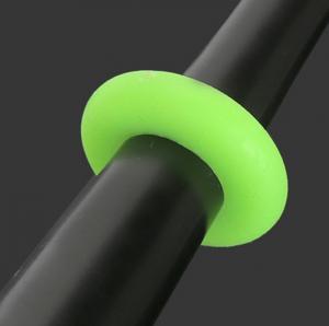China High Elastic Large Custom Silicone Rubber Parts For Fishing Rod Stop Ring wholesale