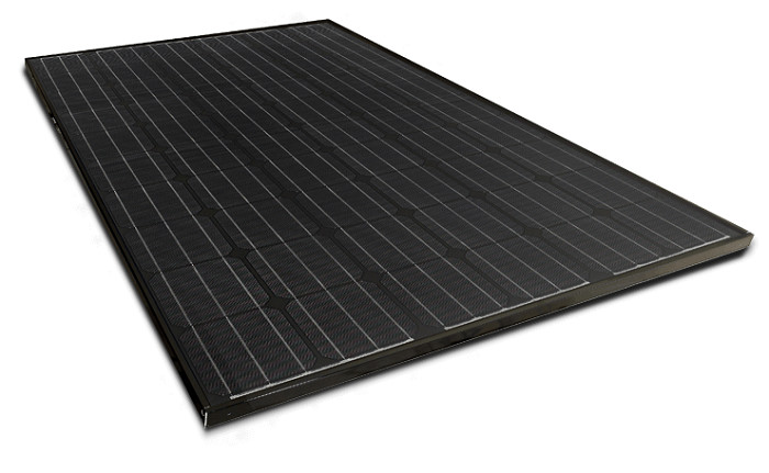 Waterproof Black Solar PV Panels / 250 Watt Monocrystalline Solar Panel