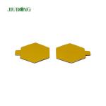Polygon Food Grade Mini Disposable Cake Board Foil Paper 95*82mm