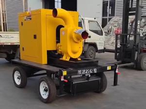 China 200mm High Pressure Diesel Water Pump For Sewage Drainage wholesale
