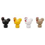 City accessories educational toy animal mini figures farm chicken chicks