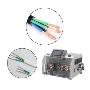 China 4mm2-30mm2 Electric Wire Stripping Machine 16 Wheel Industrial wholesale