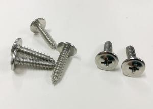 China Stainless Steel A2 Wafer Head Self Tapping Screws PH2 Drive Full Thread wholesale