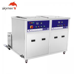China Twin Tanks 35 Gallons Ultrasonic Pcb Cleaning Machine 3600W Heating on sale