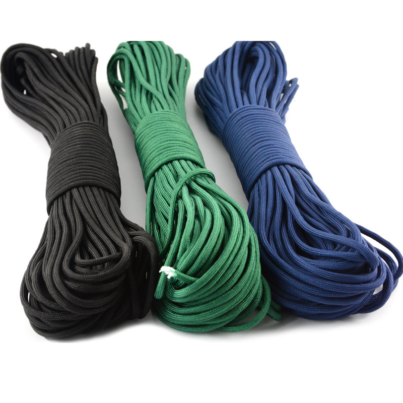 Outdoor Survival Paracord 550 with 7 Inner Strand Typeiii Polyester Paracord Rope